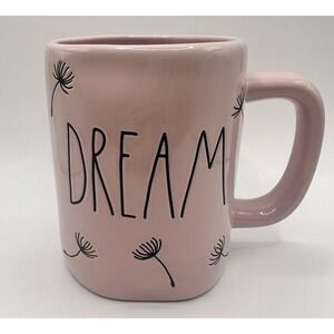 RAE DUNN "DREAM "MUG, PINK , #181. Pre-Owned Collector Gift Coffee Hot Chocolate